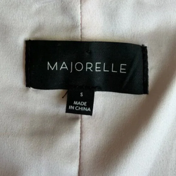 Majorelle REVOLVE Nina Satin Wrap Dress in Pink Size Small - Picture 7 of 8